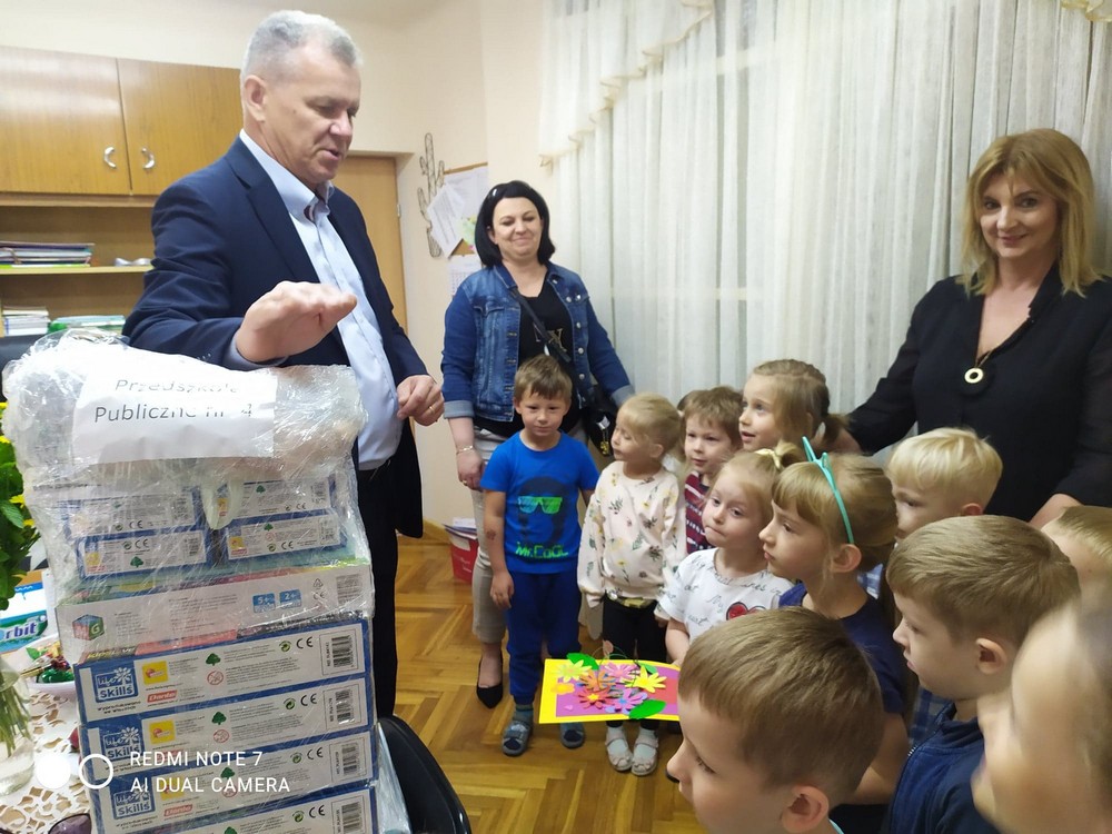Nasze przedszkole otrzymało pakiety profilaktyczne