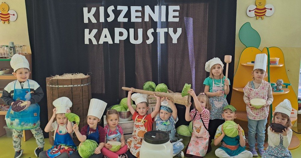 Kiszenie kapusty w Grupie Krasnali
