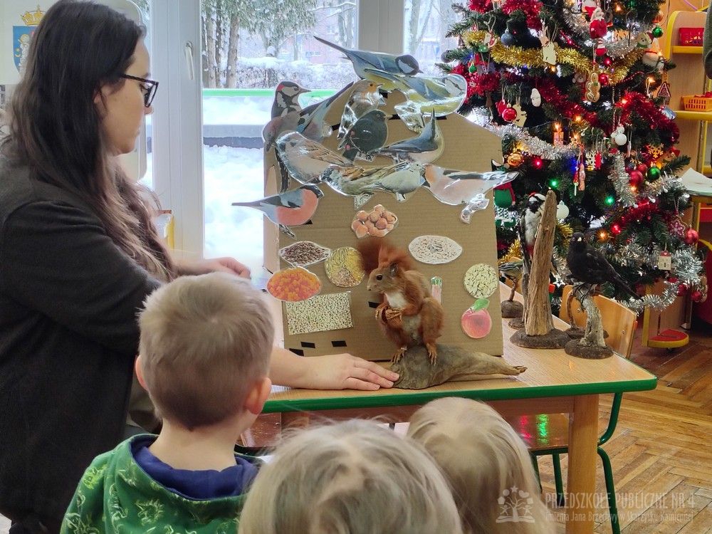 Zajęcia z leśniczym w grupie SMERFÓW